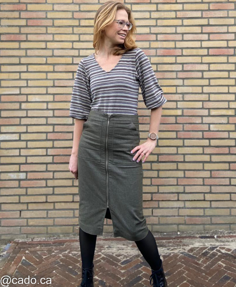 Gaëlle top and dress for women & teens - PDF (ENG)