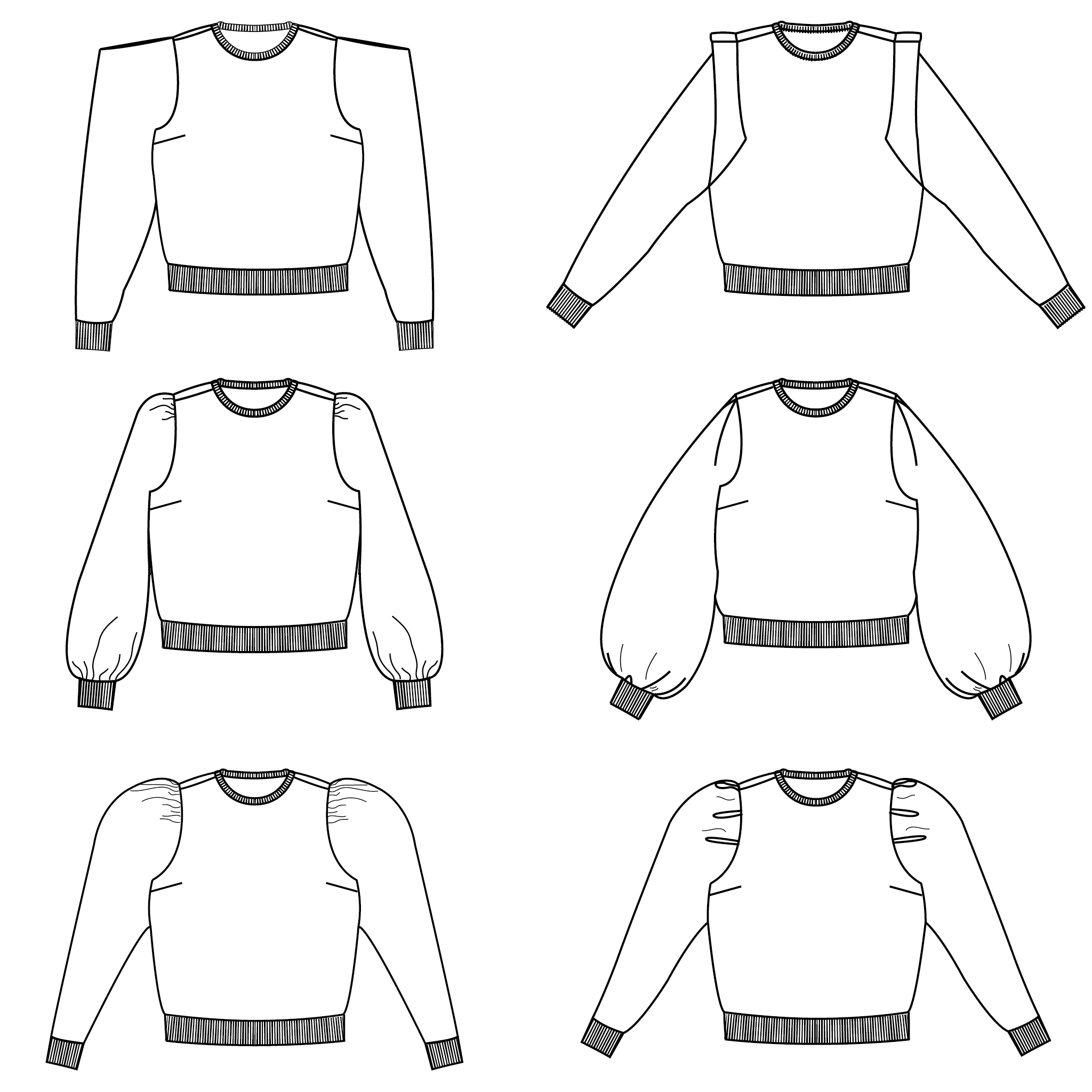 HERA sweater voor curvy dames & tieners